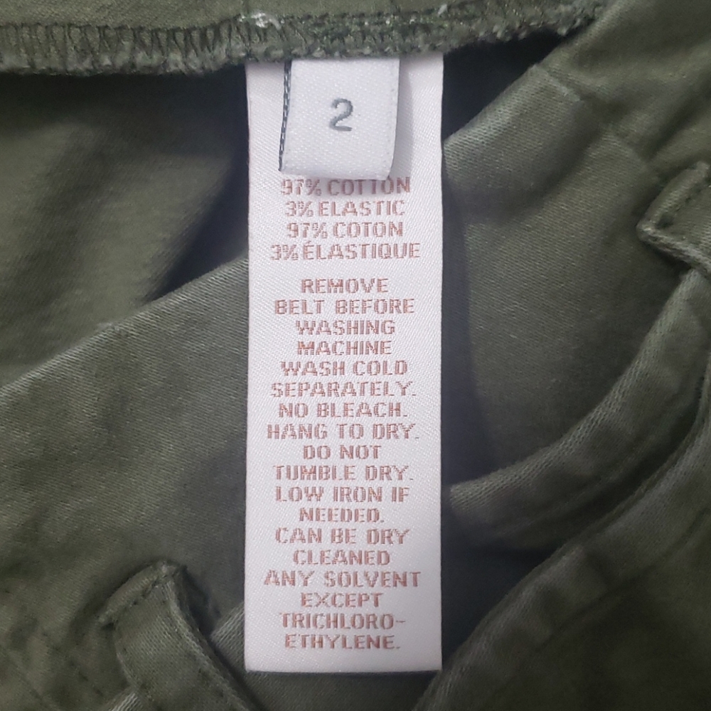 Scripted Rio Green Side Lace Up Buckle Pants - Picture 7 of 7